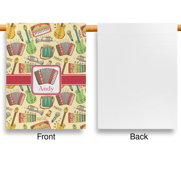 Vintage Musical Instruments House Flags - Single Sided - APPROVAL