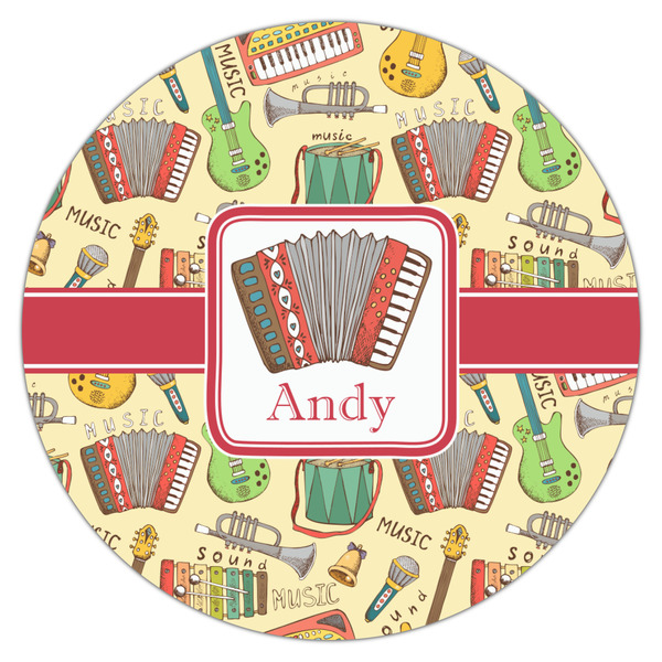 Vintage Musical Instruments Icing Circle - Large - Single