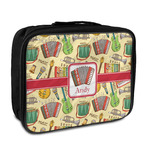 Vintage Musical Instruments Insulated Lunch Bag (Personalized)
