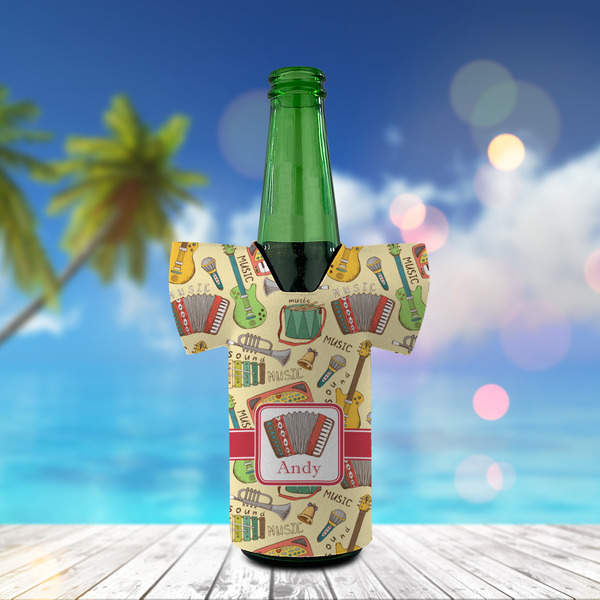 Vintage Musical Instruments Jersey Bottle Cooler - LIFESTYLE