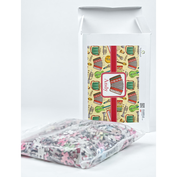 Vintage Musical Instruments Jigsaw Puzzle 1014 Piece - Box