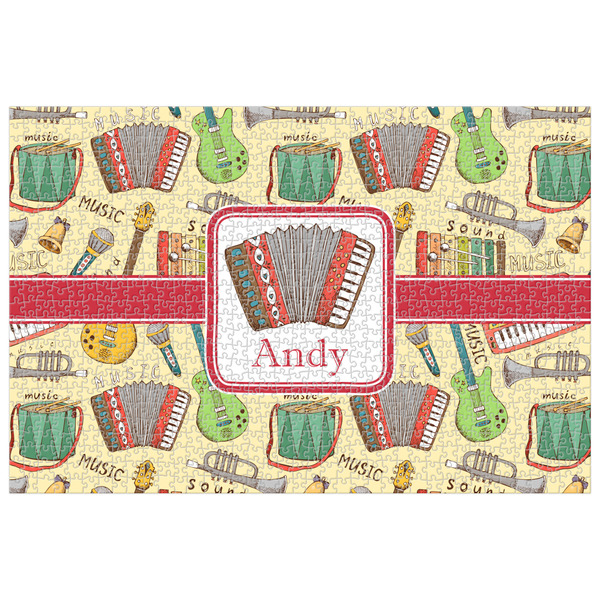 Custom Vintage Musical Instruments 1014 pc Jigsaw Puzzle (Personalized)