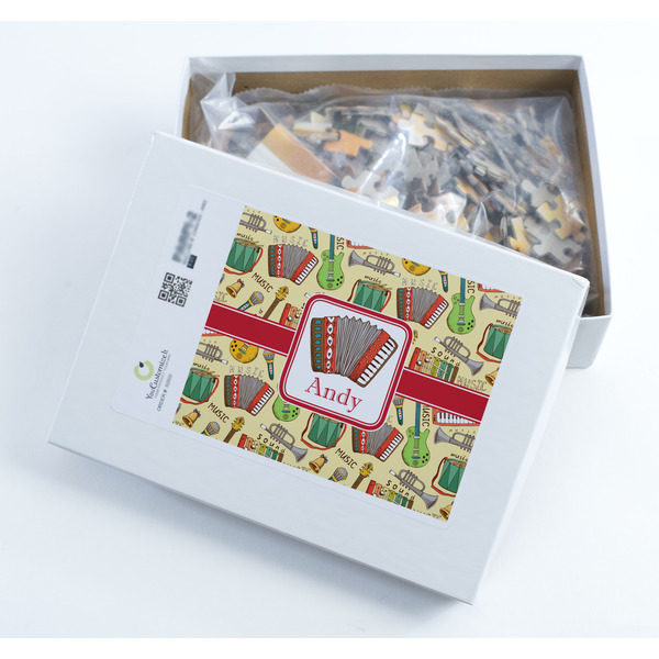 Vintage Musical Instruments Jigsaw Puzzle 252 Piece - Box