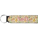 Vintage Musical Instruments Neoprene Keychain Fob (Personalized)