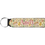 Vintage Musical Instruments Neoprene Keychain Fob (Personalized)