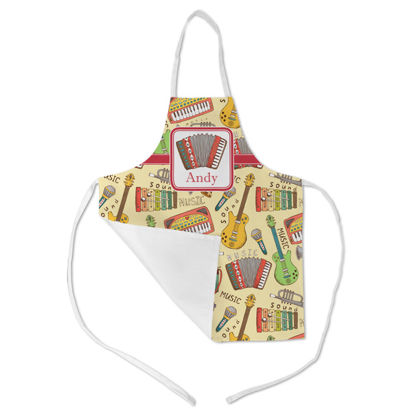 Vintage Musical Instruments Kid's Aprons - Medium - Main (med/lrg)