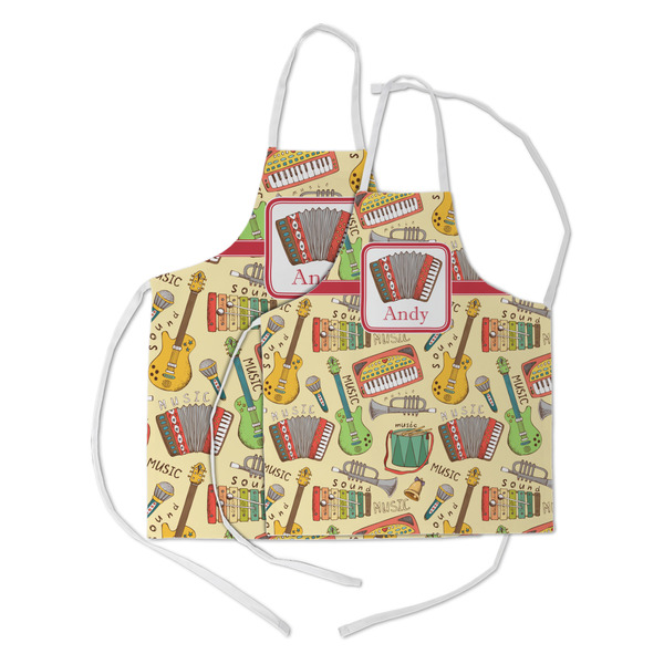 Vintage Musical Instruments Kid's Aprons - Parent - Main