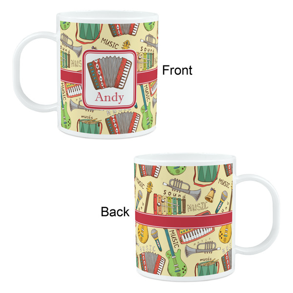 Vintage Musical Instruments Kid's Mug - Apvl
