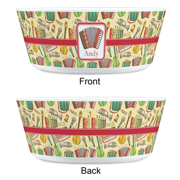 Vintage Musical Instruments Kids Bowls - APPROVAL