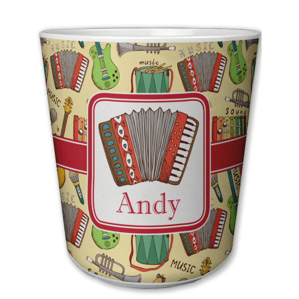 Custom Vintage Musical Instruments Plastic Tumbler 6oz (Personalized)