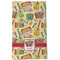 Vintage Musical Instruments Kitchen Towel - Poly Cotton - Full Front