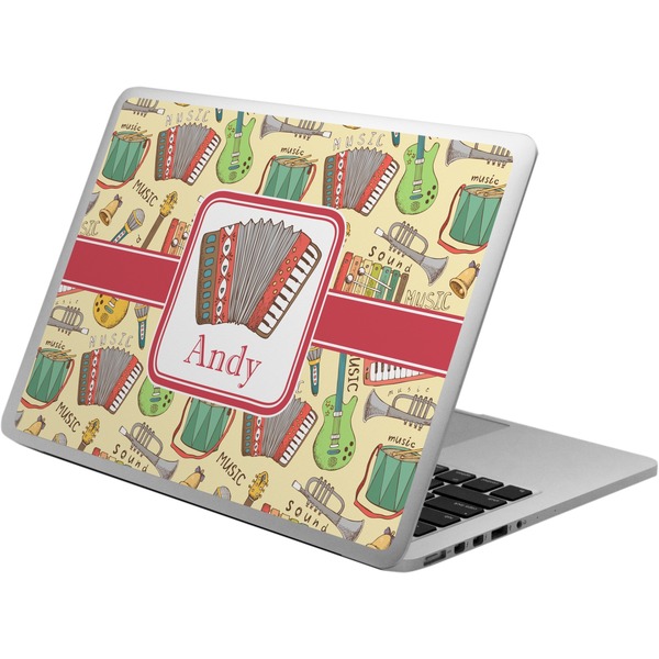 Custom Vintage Musical Instruments Laptop Skin - Custom Sized (Personalized)
