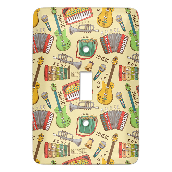 Custom Vintage Musical Instruments Light Switch Cover (Single Toggle)