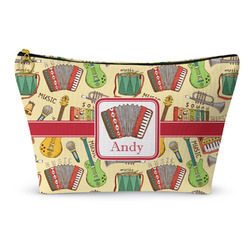 Vintage Musical Instruments Makeup Bag (Personalized)