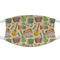 Vintage Musical Instruments Cloth Face Mask (T-Shirt Fabric)