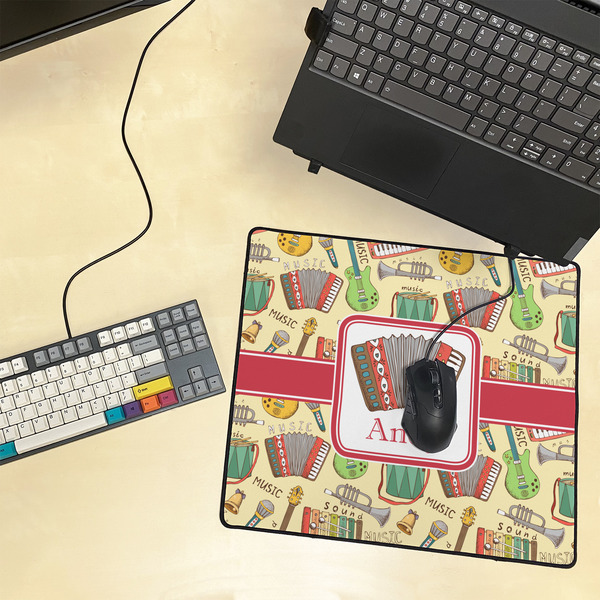Vintage Musical Instruments Medium Gaming Mats - LIFESTYLE