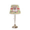 Vintage Musical Instruments Medium Lampshade (Poly-Film) - LIFESTYLE (on stand)