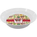 Vintage Musical Instruments Melamine Bowl (Personalized)