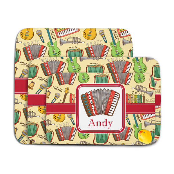 Vintage Musical Instruments Memory Foam Bath Mat - MAIN PARENT