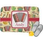 Vintage Musical Instruments Memory Foam Bath Mat - 34"x21" (Personalized)