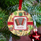 Vintage Musical Instruments Metal Ball Ornament - Lifestyle