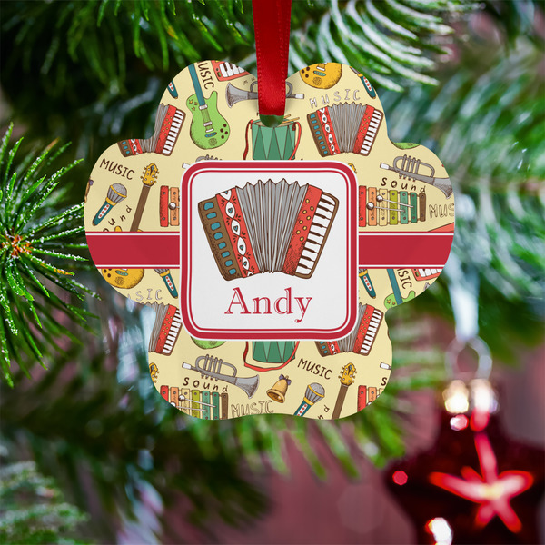 Vintage Musical Instruments Metal Paw Ornament - Lifestyle