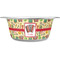 Vintage Musical Instruments Stainless Steel Dog Bowl (Personalized)