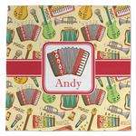 Vintage Musical Instruments Microfiber Dish Towel (Personalized)