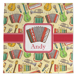 Vintage Musical Instruments Microfiber Dish Towel (Personalized)