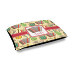Vintage Musical Instruments Outdoor Dog Bed - Medium (Personalized)