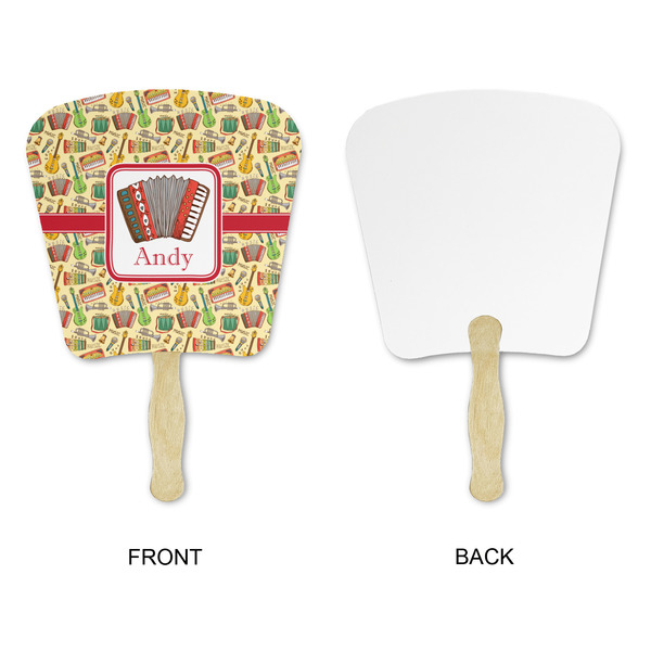 Vintage Musical Instruments Paper Fans - Approval