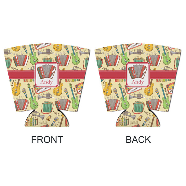 Vintage Musical Instruments Party Cup Sleeves - with bottom - APPROVAL