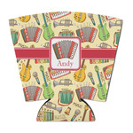 Vintage Musical Instruments Party Cup Sleeve - with Bottom (Personalized)