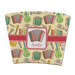 Vintage Musical Instruments Party Cup Sleeve - without bottom (Personalized)