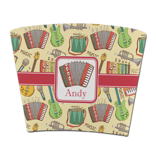 Custom Vintage Musical Instruments Party Cup Sleeve - without bottom (Personalized)