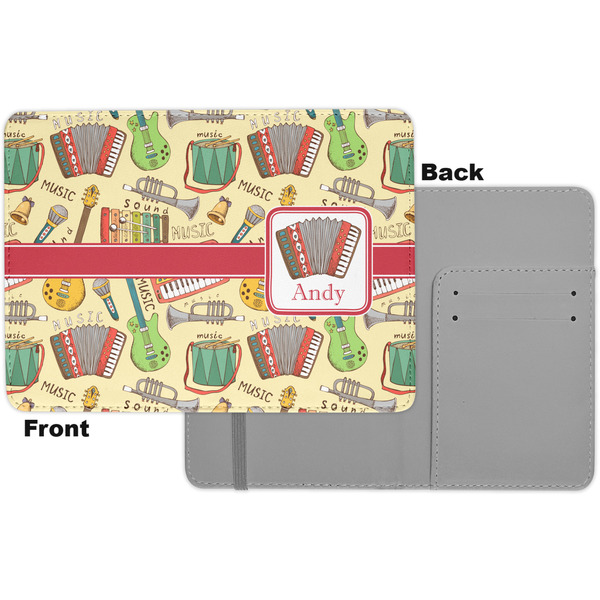 Vintage Musical Instruments Passport Holder - Apvl