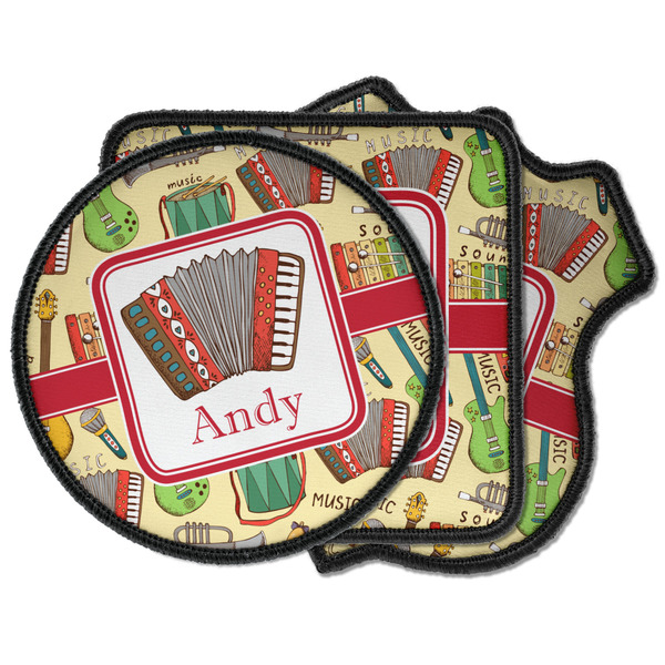 Custom Vintage Musical Instruments Iron on Patches (Personalized)