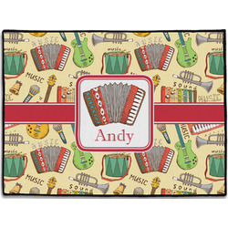 Vintage Musical Instruments Door Mat (Personalized)