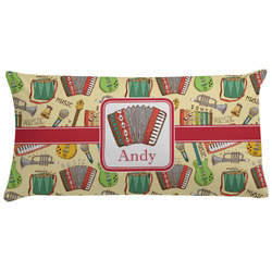 Vintage Musical Instruments Pillow Case (Personalized)