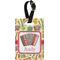 Vintage Musical Instruments Personalized Rectangular Luggage Tag