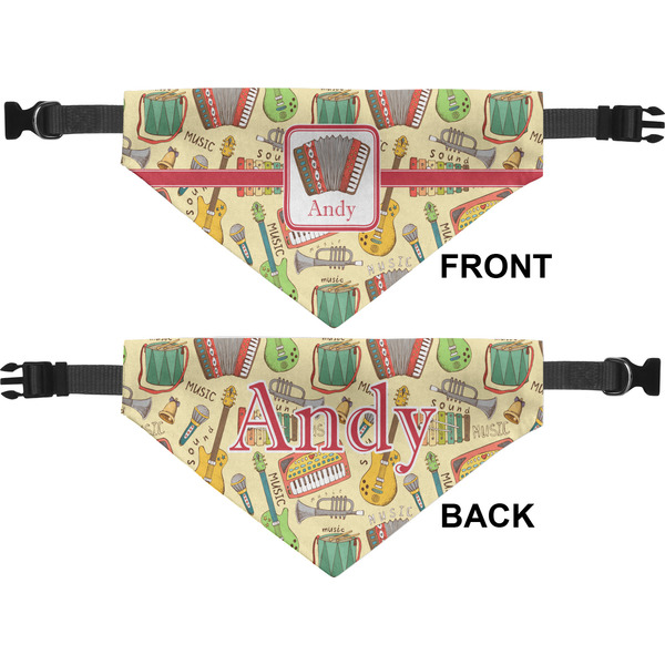 Vintage Musical Instruments Pet Bandana Approval