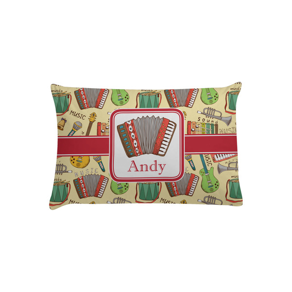 Custom Vintage Musical Instruments Pillow Case - Toddler (Personalized)