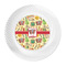 Vintage Musical Instruments Plastic Party Dinner Plates - Approval