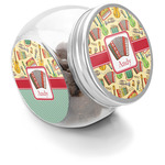 Vintage Musical Instruments Puppy Treat Jar (Personalized)