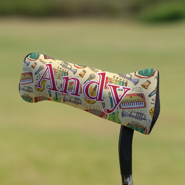 Vintage Musical Instruments Putter Cover - On Putter