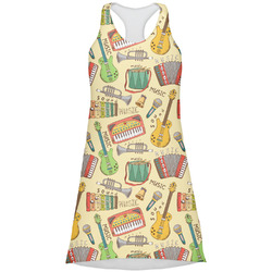 Vintage Musical Instruments Racerback Dress