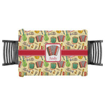 Vintage Musical Instruments Tablecloth - 58"x58" (Personalized)