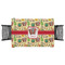 Vintage Musical Instruments Rectangular Tablecloths - Top View