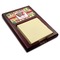 Vintage Musical Instruments Red Mahogany Sticky Note Holder (Personalized)