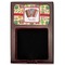 Vintage Musical Instruments Red Mahogany Sticky Note Holder - Flat